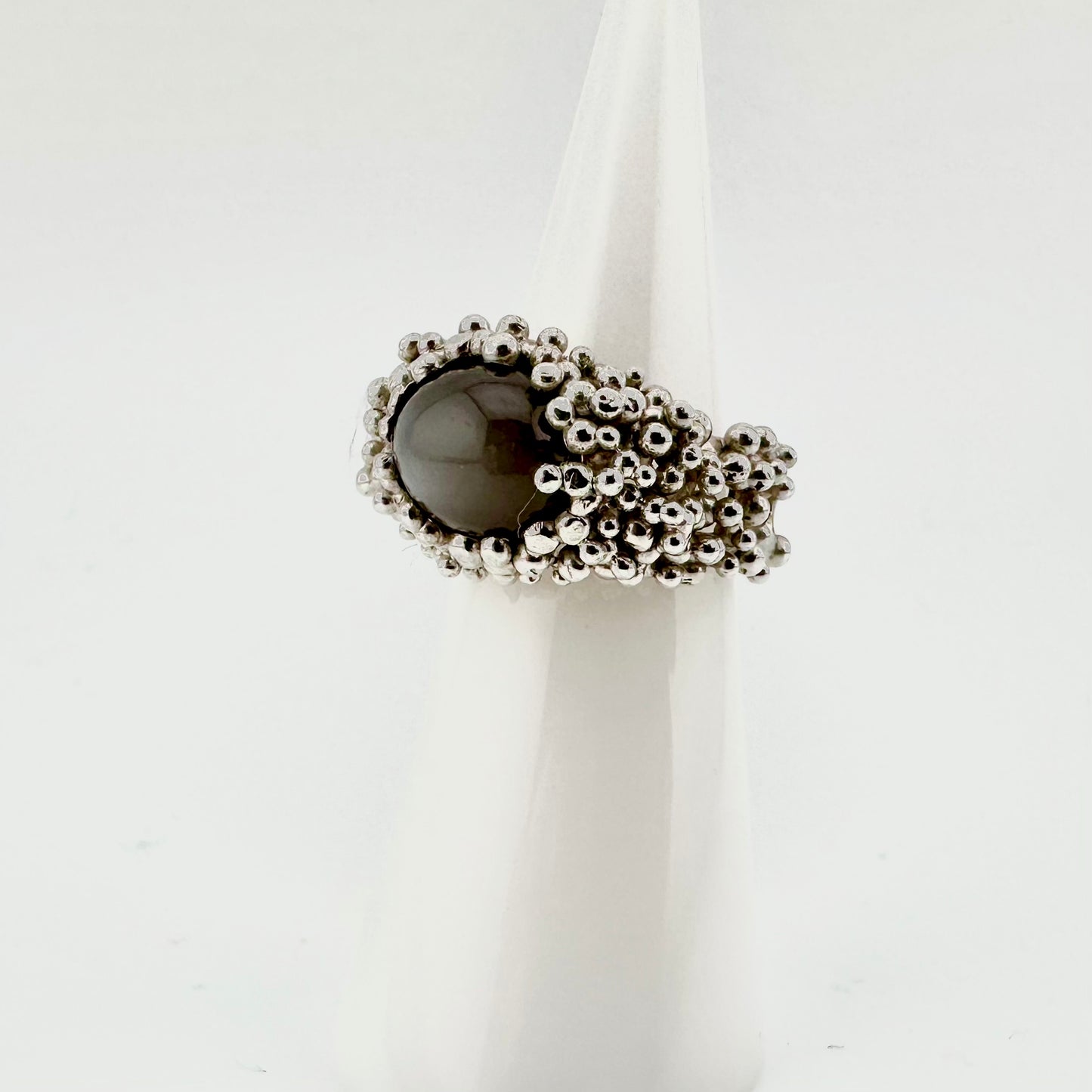 Moonstone Bubble Ring