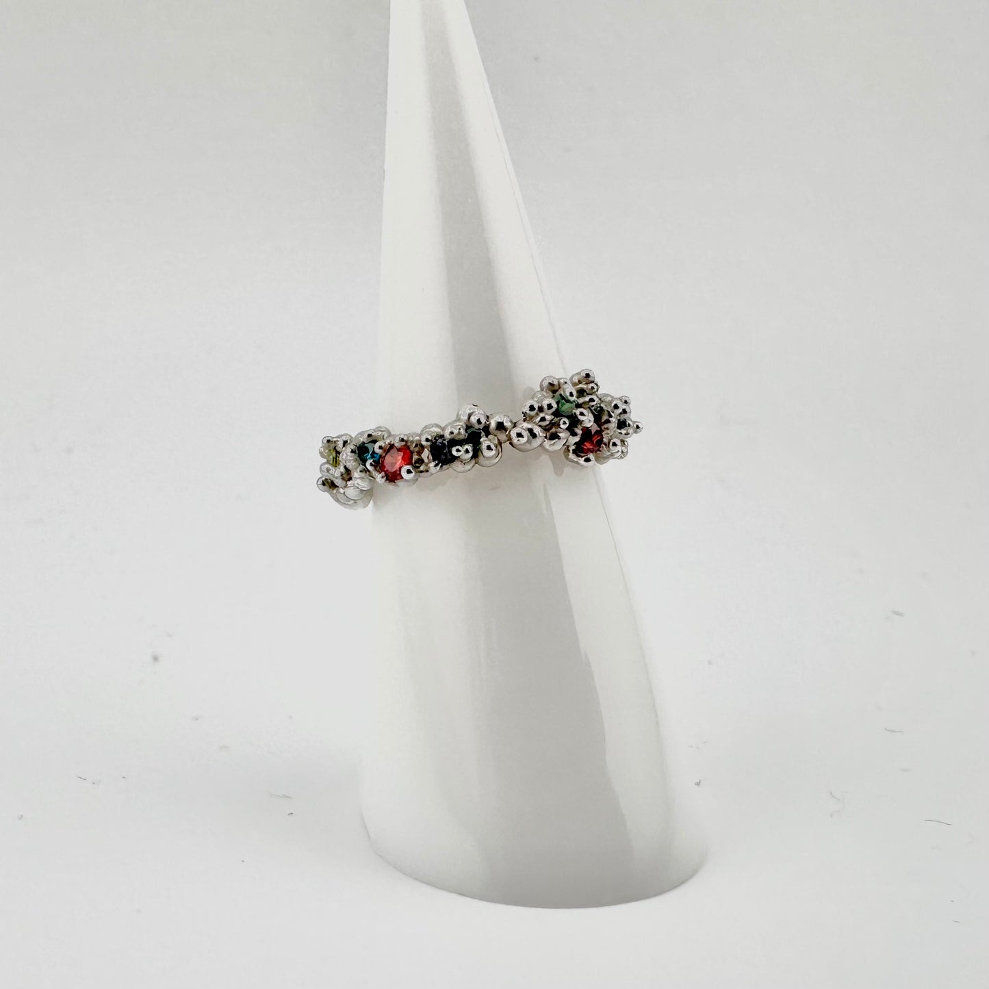 CZ Bubble Ring