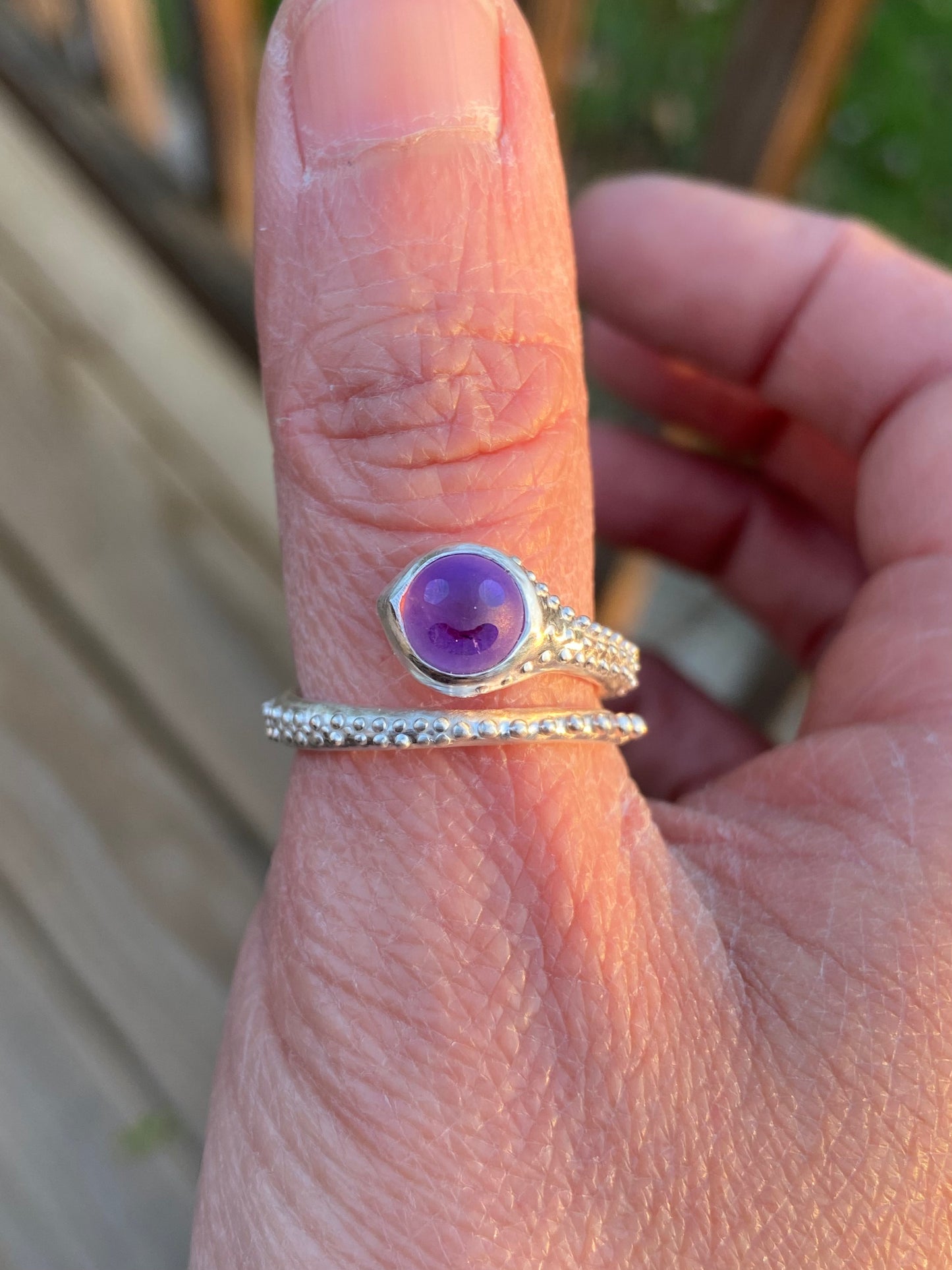 Amethyst Mimic Ring