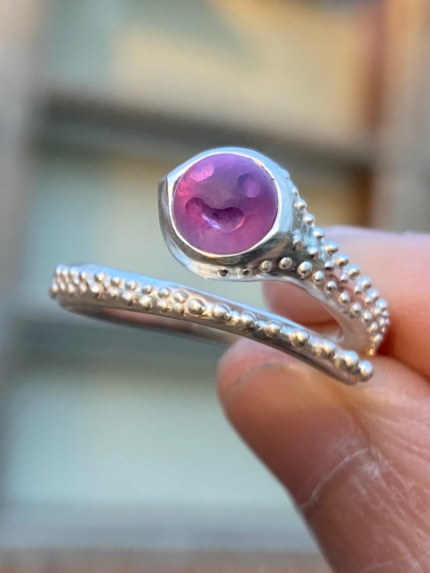 Amethyst Mimic Ring