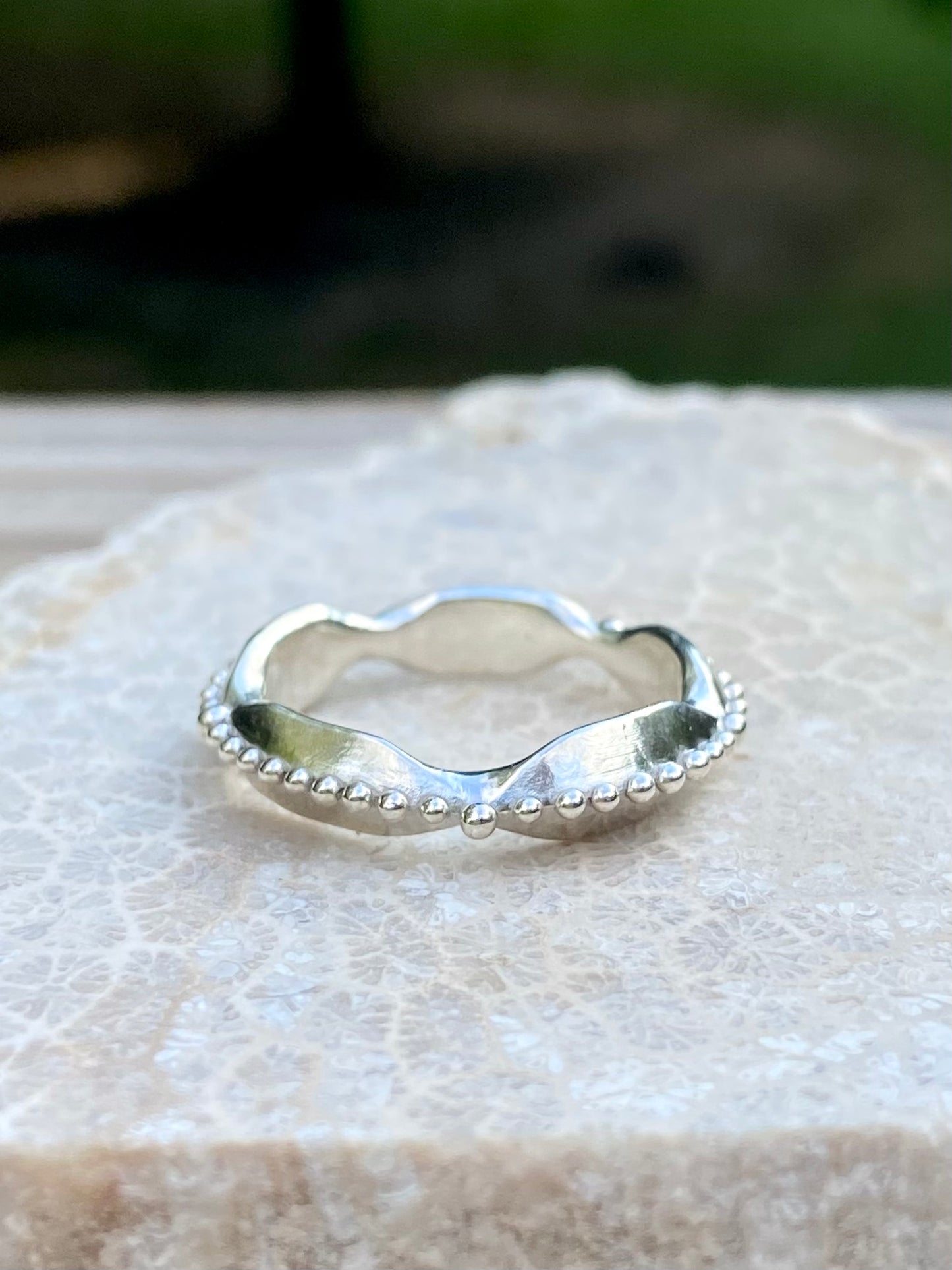 Metal Petals Ring (#4)