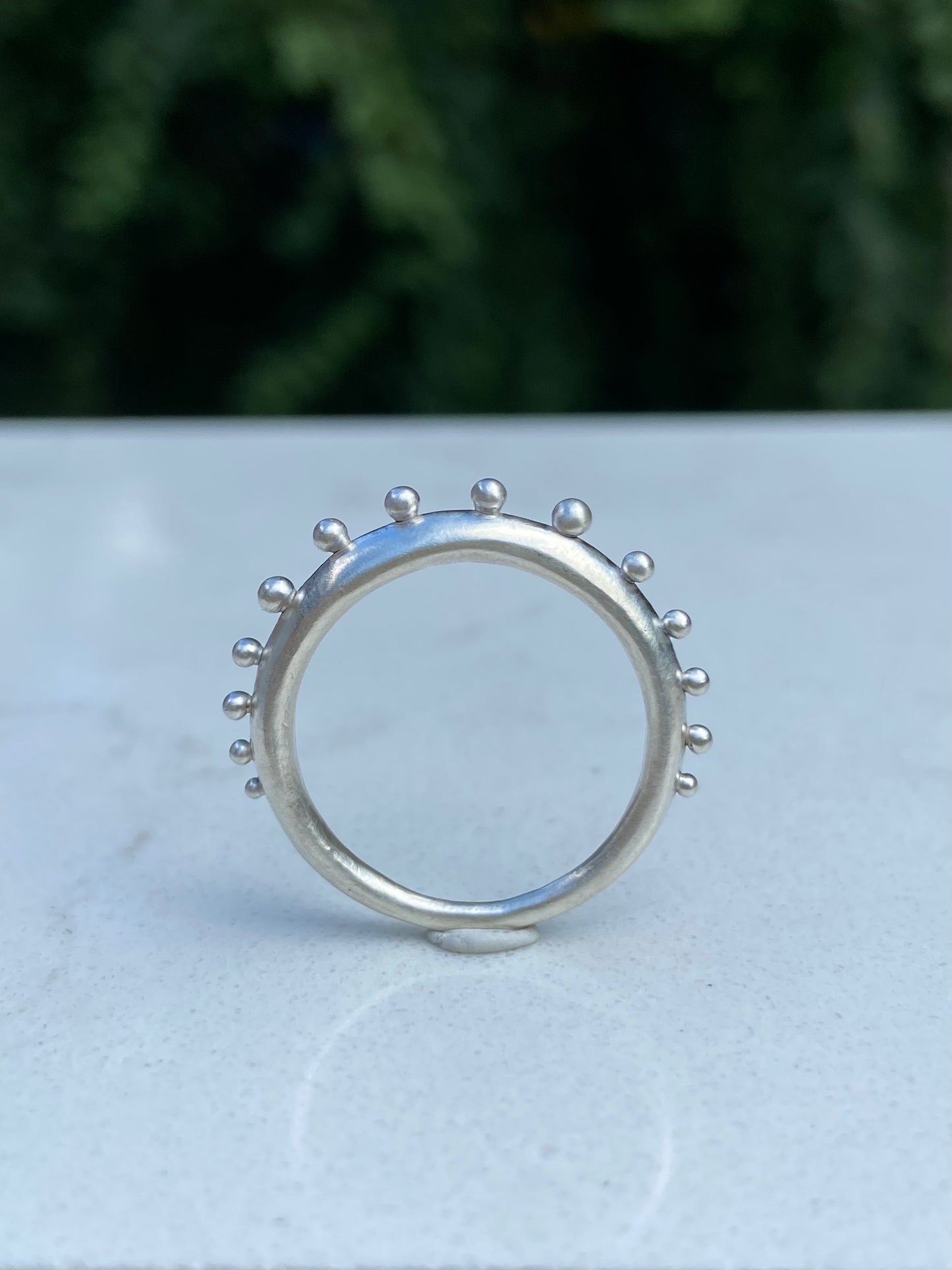 Granulation Ridge Ring