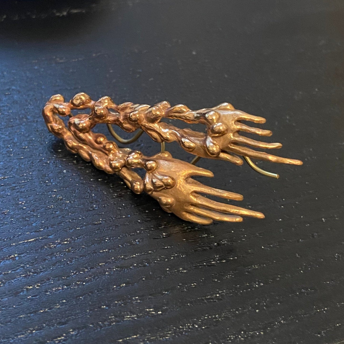 Melting Hands pin