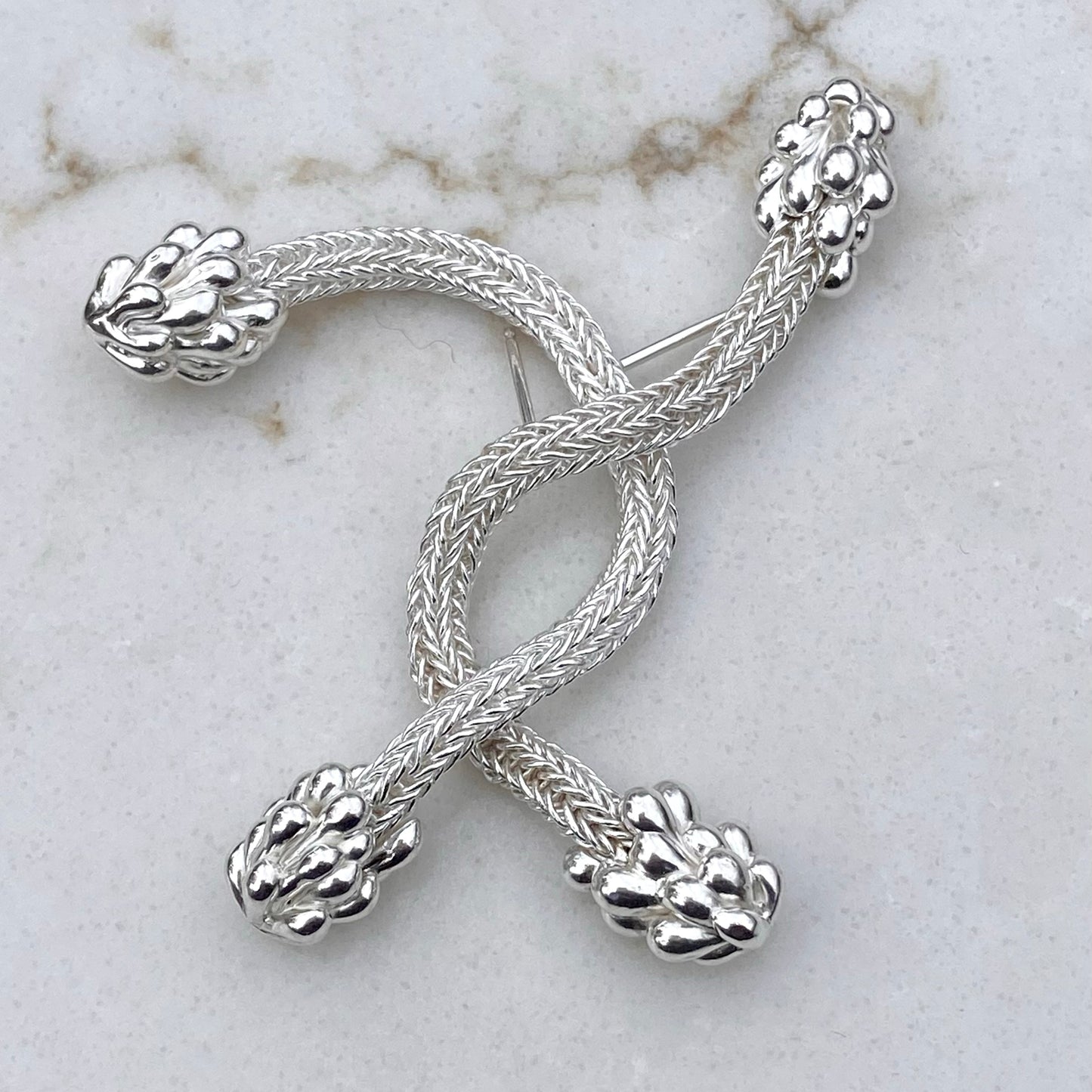 Silver Linings Earrings (in a show, will be available again June 1)