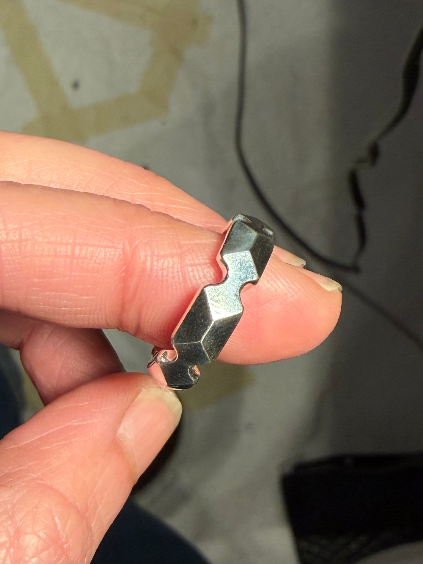 Silver Ingot Ring (for Allison)