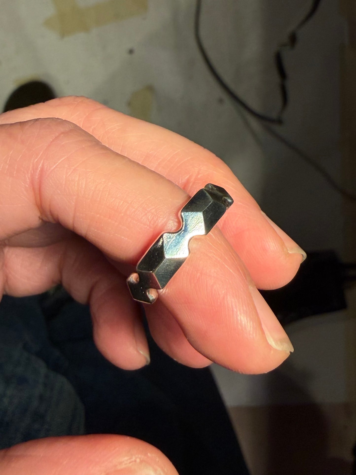 Silver Ingot Ring (for Allison)