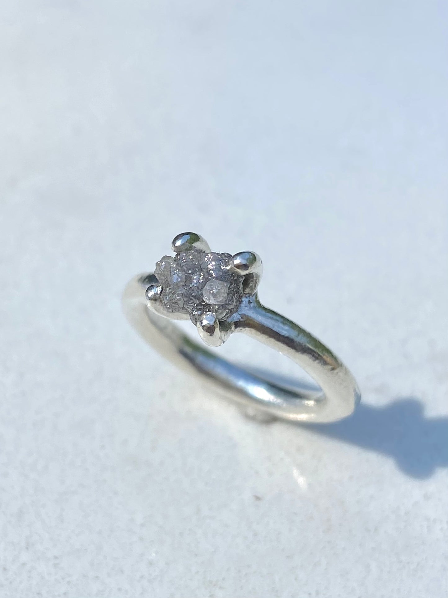 Rough Diamond Chunky-Cute Ring