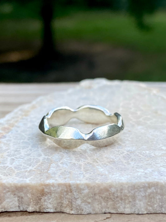 Metal Petals Ring (#2)