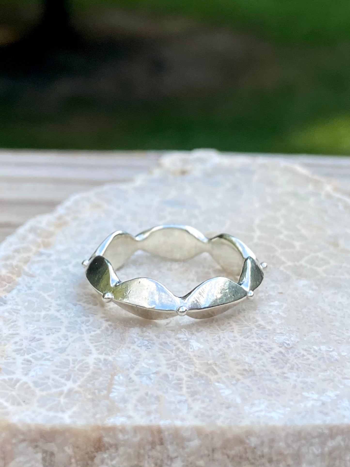 Metal Petals Ring (#3)