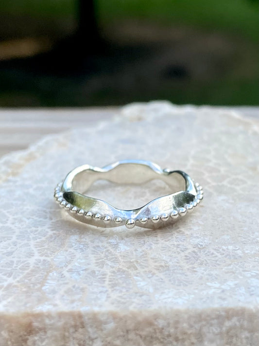 Metal Petals Ring (#4)