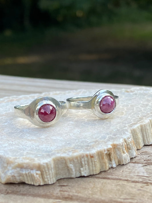 Disco Ruby Ring #2