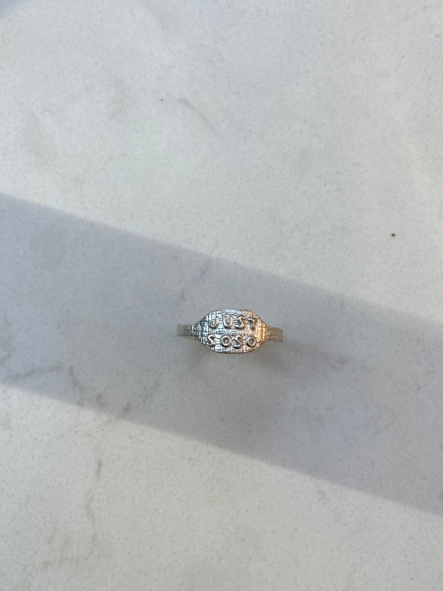 Just SoSo Ring