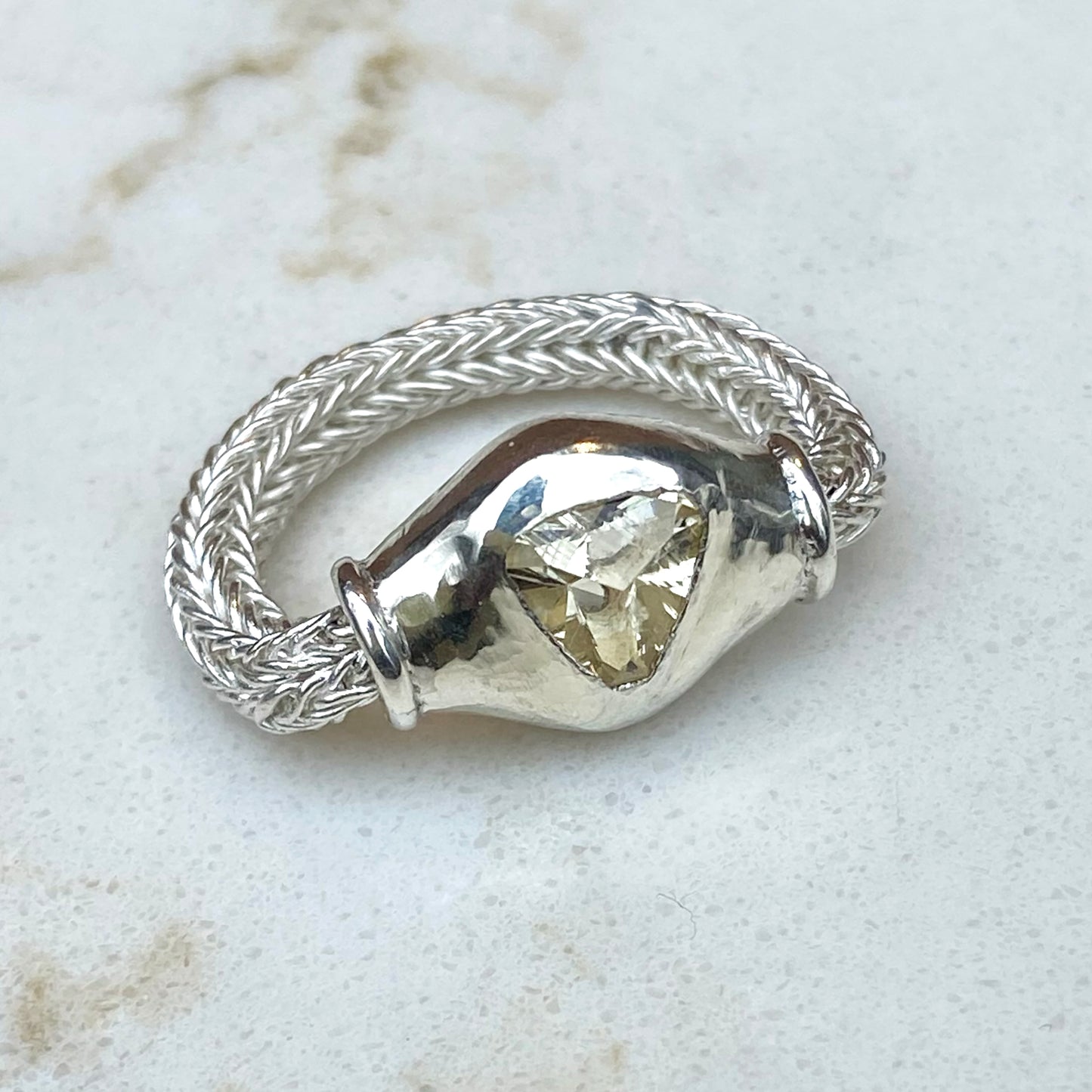 Scapolite Rope Ring