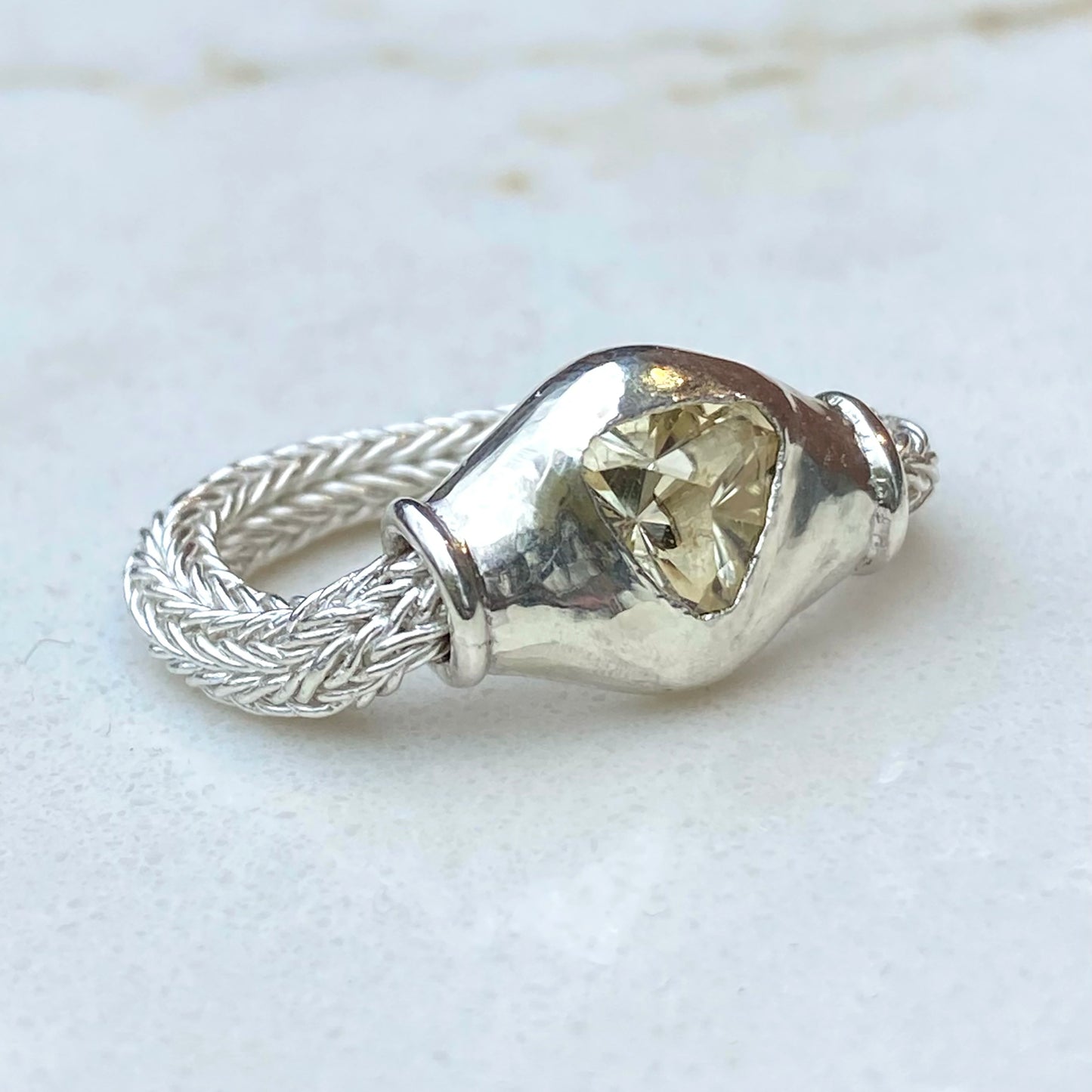 Scapolite Rope Ring